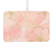 Coquette Tea Time – Pastel Ribbon  カーエアーフレッシュナー (裏面)