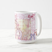 Coquette Tea Time,with Gingerbread girl コーヒーマグカップ (正面右)