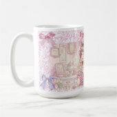 Coquette Tea Time,with Gingerbread girl コーヒーマグカップ (左)