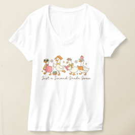  Coquette Teacher First Day of School  Tシャツ