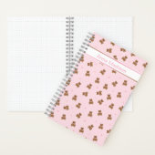 Coquette Teddy Bear Notebook ノートブック (内側)