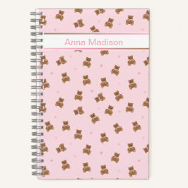 Coquette Teddy Bear Notebook ノートブック