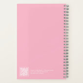 Coquette Teddy Bear Notebook ノートブック (裏面)