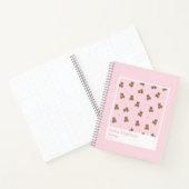 Coquette Teddy Bears Aesthetic Notebook ノートブック (内部)