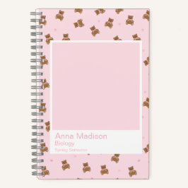 Coquette Teddy Bears Aesthetic Notebook ノートブック