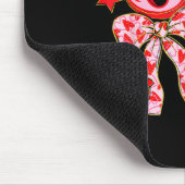 Coquette Valentine 67 Six Seven Bow Valentines 6 7 マウスパッド (コーナー)