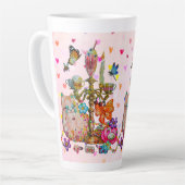 Coquette Water Bottle カフェラテマグ (左アングル)