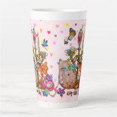 Coquette Water Bottle カフェラテマグ (正面)