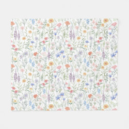 Coquette Wildflower Meadow  フリースブランケット