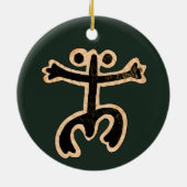 Coqui Taino Ornament セラミックオーナメント (裏面)