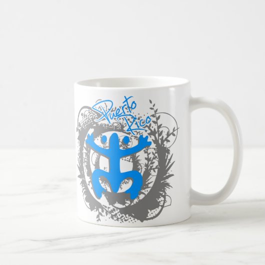 Coqui Taino Puerto Rico コーヒーマグカップ (右)