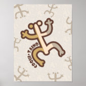 Coqui Taino Puerto Rico Wall Artダウンロードポスター ポスター (正面)