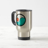 Coquille TKDのタンブラー トラベルマグ (正面左)