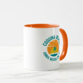 Coquina Beach Florida Coffee Mug マグカップ (正面右)