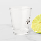 Coquitoのココナッツクラシックなマーケティング ショットグラス (左)