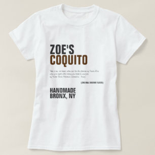 Coquitoの素朴でモダンな広告 Tシャツ