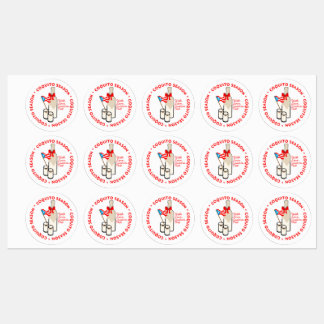 Coquito Season Bottle Label Personalize Text ラベル