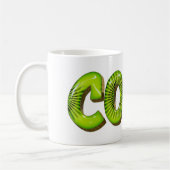 Cora Name Kiwi Style Tasse Teetasse Kaffeetasse コーヒーマグカップ (左)