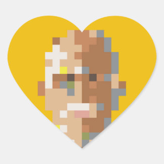 Coração Guignard Adesivo ハートシール