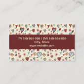 CORAÇÕES 名刺 (裏面)