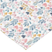 Corações em aquarela テーブルクロス (アングル)