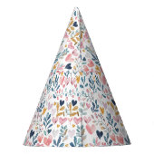 Corações em aquarela パーティーハット (裏面)