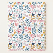 Corações em aquarela プランナー手帳 (裏面)