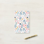 Corações em Aquarela ポストイット (デスク上)