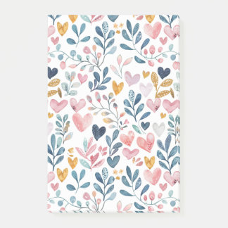 Corações em Aquarela ポストイット