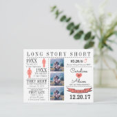 Coralのタイムライン日付のポストカードを保存 案内ポストカード (スタンド正面)