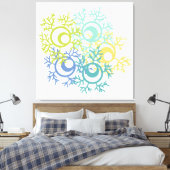 Coral キャンバスプリント (インサイチュ (寝室))