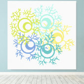 Coral キャンバスプリント (インサイチュ (ウッドフロア))