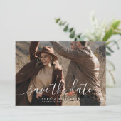 Coral ポップ・アートの Minimalist Full Photo結婚's セーブザデート (スタンド正面)