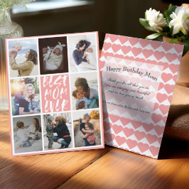 Coral モダン 8フォトコラージュ最高のマー