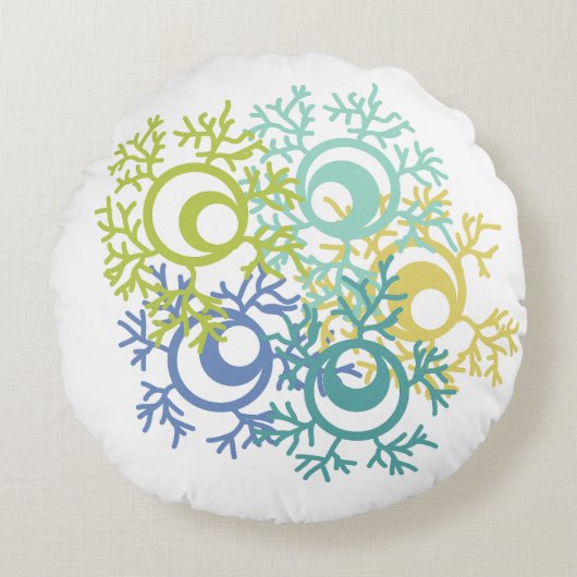 Coral ラウンドクッション (正面)