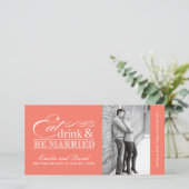 Coral 食べ、Drink and 結婚した Be Save the Dates セーブザデート (スタンド正面)