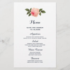 Coral and Navy Blueのメ結婚ニュー