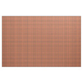 Coral Brown Checker Argyle Pattern ファブリック (ヤード)