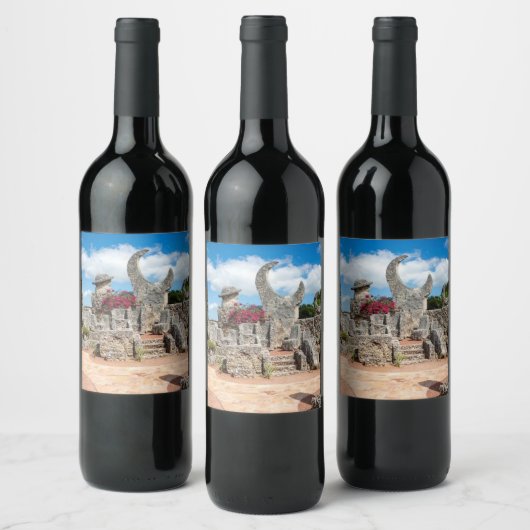 Coral Castle Wine Label ワインラベル (ボトル)