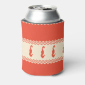 Coral Coastal Seahorses Stripes 缶クーラー (缶裏面)