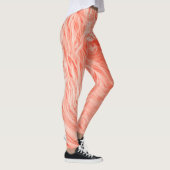 Coral Fluffy Fur: 2019トレンド レギンス (右)