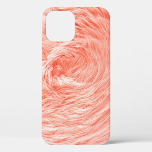 Coral Fluffy Fur: 2019トレンド Case-Mate iPhoneケース (裏面)