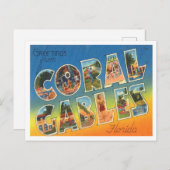 Coral Gables, Florida Travelからの挨拶 ポストカード (正面/裏面)