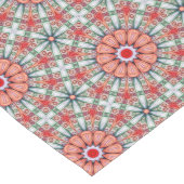 Coral Garden Tile Pattern ミディアムテーブルランナー (コーナー)