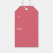 Coral Geo Edition ギフトタグ (裏面)