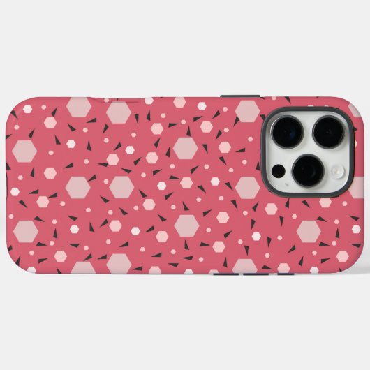Coral Geo Edition Case-Mate iPhoneケース (裏面 (横))