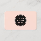 Coral Logo QR Code Professional 名刺 (裏面)