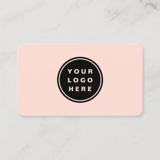 Coral Logo QR Code Professional 名刺 (裏面)