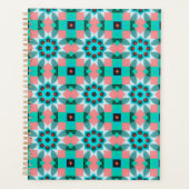 Coral & Mint Mandala Planner プランナー手帳 (正面)