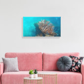 CORAL ON CANVAS 20 "x 16" キャンバスプリント (インサイチュ (リビング))
